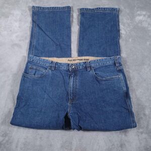 Duluth Trading Jeans Mens 42x34 (Fits 40 x 33) Flex Ballroom Relaxed Denim Pants